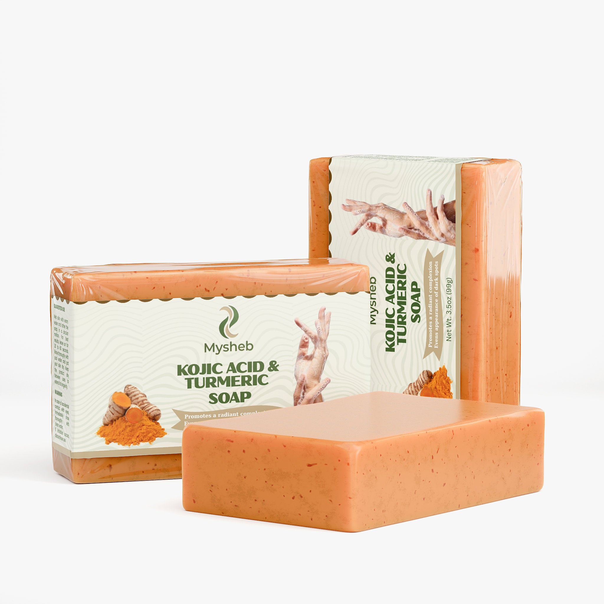 Kojic Acid & Turmeric Soap