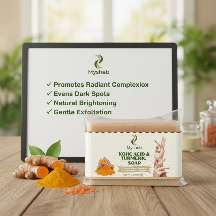Kojic Acid & Turmeric Soap